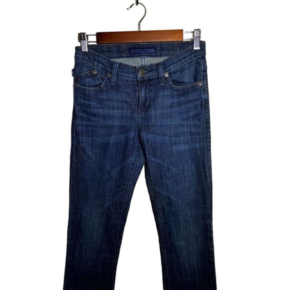 Rock & Republic Women's Kasandra Bootcut Jeans Size 2 Blue Dark Wash - Picture 4 of 9